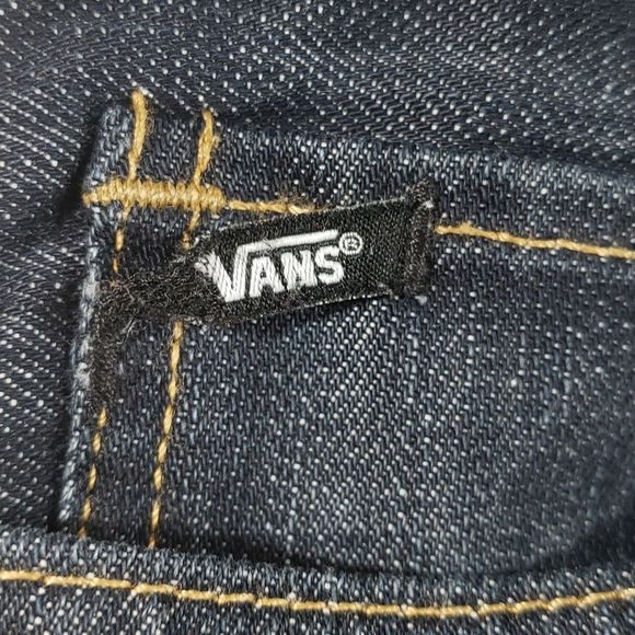 Vans Dark Wash Size 30x30 Jeans - Picture 4 of 7